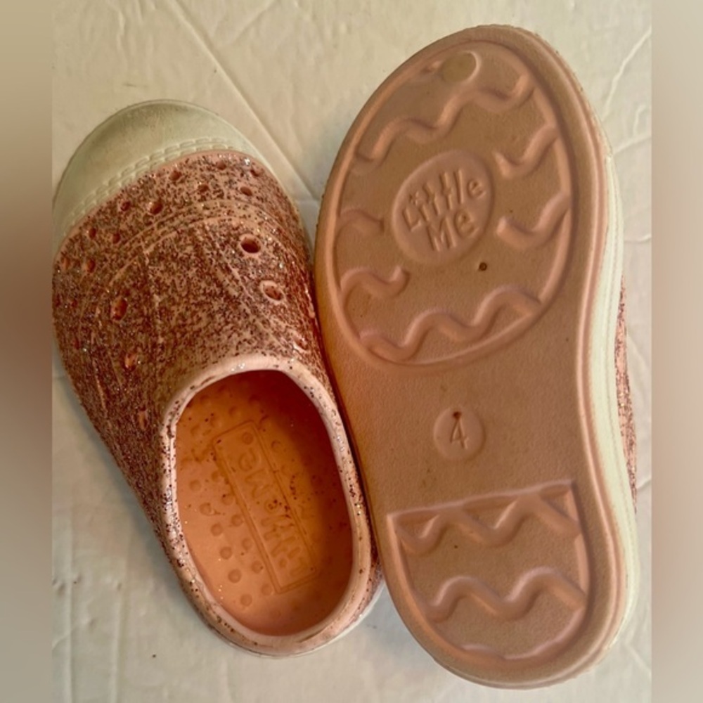 Little Me Sparkly Pink Kids
 Shoes